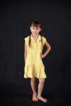 Polo Dress Yellow Kids