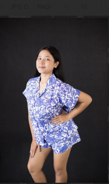 One set piyama flowy
